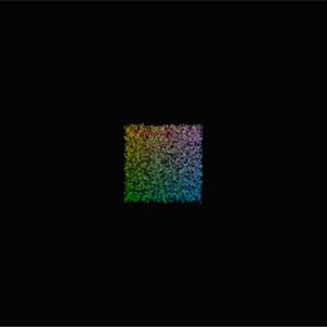 Three.js WebGL - BufferGeometry(缓冲几何体) 自定义顶点缓冲区对象演示