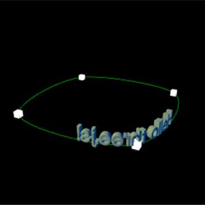 three.js webgl - 曲线修改器