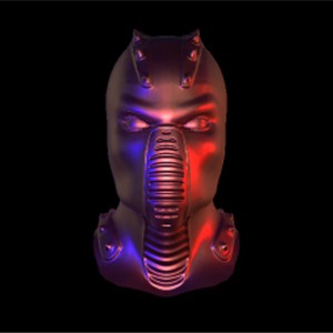 Three.js WebGPU 置换贴图示例